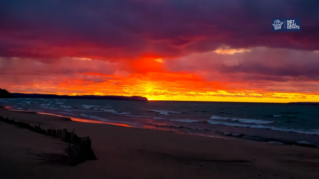 Living in Leland MI Sunset